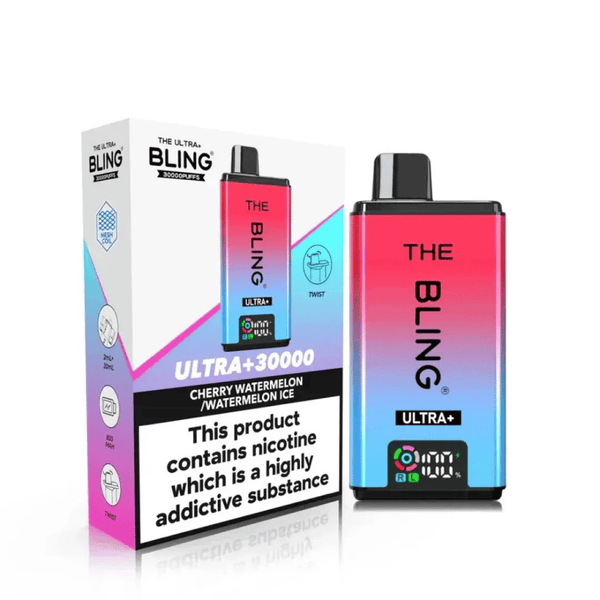 watermelon ice rl vape The Bling Ultra plus 30K Kit Cherry W'melon / W'melon Ice