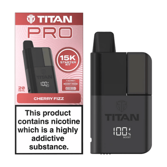 Titan Pro 15K Prefilled Pod Kit 
Cherry Fizz
