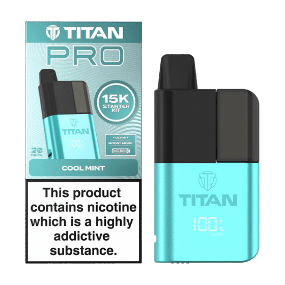 Titan Pro 15K Prefilled Pod Kit Cool Mint
