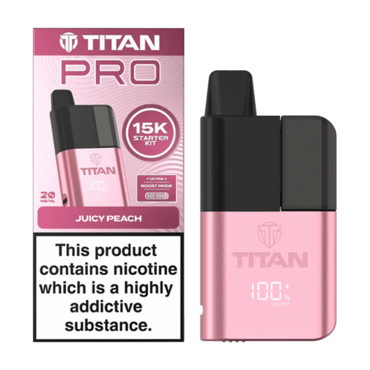 Titan Pro 15K Prefilled Pod Kit Juicy Peach
