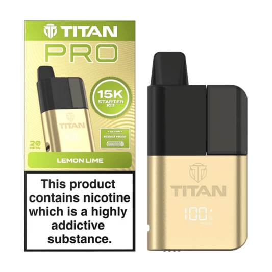 Titan Pro 15K Prefilled Pod Kit Lemon Lime
