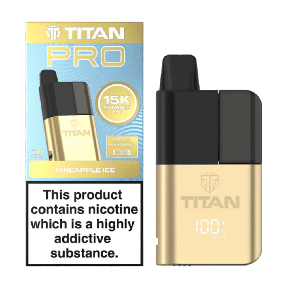 Titan Pro 15K Prefilled Pod Kit Pineapple Ice
