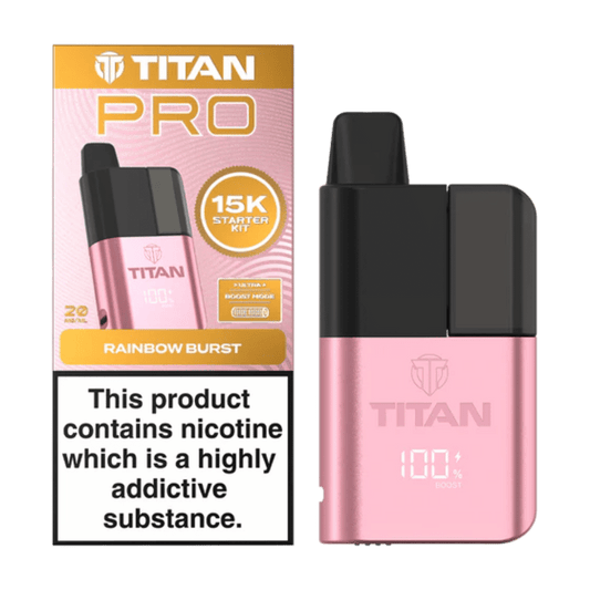 Titan Pro 15K Prefilled Pod Kit Rainbow Burst

