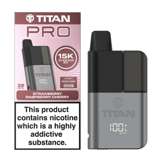 Titan Pro 15K Prefilled Pod Kit Strawberry Raspberry Cherry

