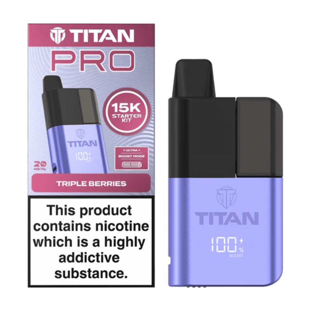 Titan Pro 15K Prefilled Pod Kit Triple Berries
