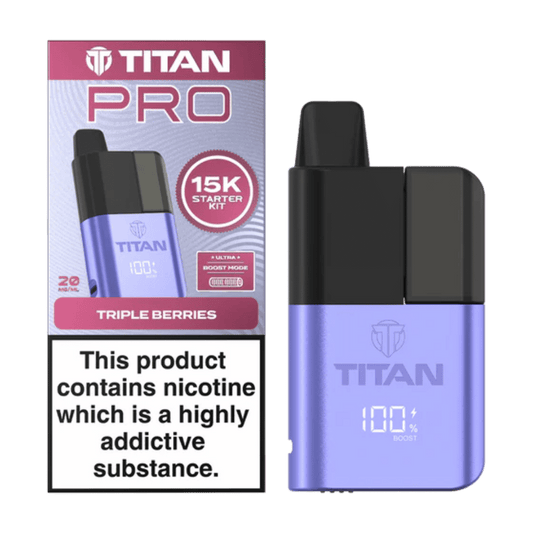 Titan Pro 15K Prefilled Pod Kit Triple Berries
