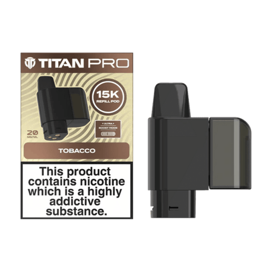 Titan Pro 15K Prefilled Pod Tobacco
