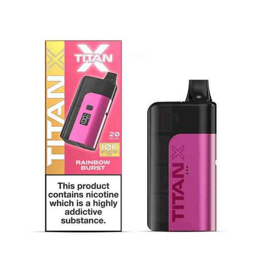 Titan X Prefilled Pod Kit Rainbow Burst