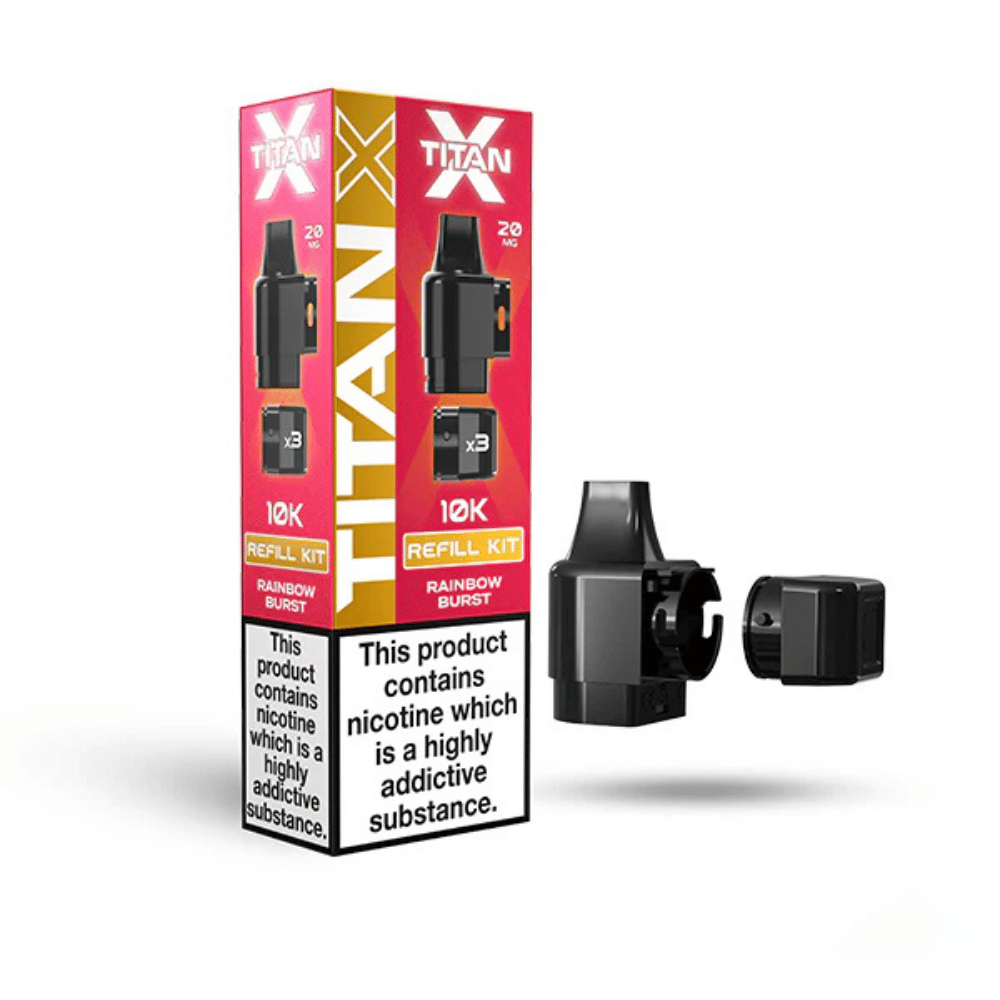 Titan X Prefilled Pod Rainbow Burst