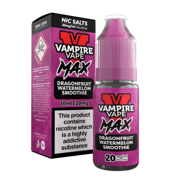 Vampire Vape Max Dragonfruit Watermelon Smoothie Nic Salt