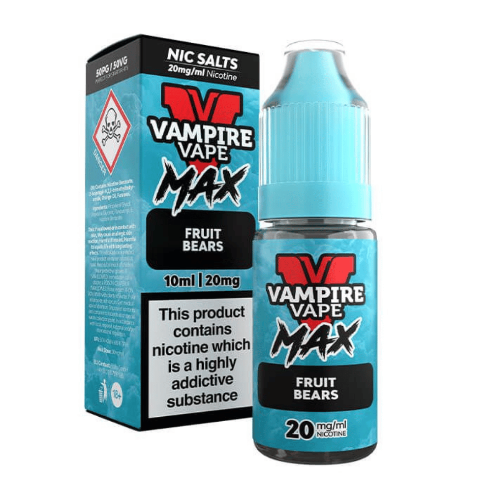 Vampire Vape Max Fruit Bears Nic Salt E-Liquid 10ml