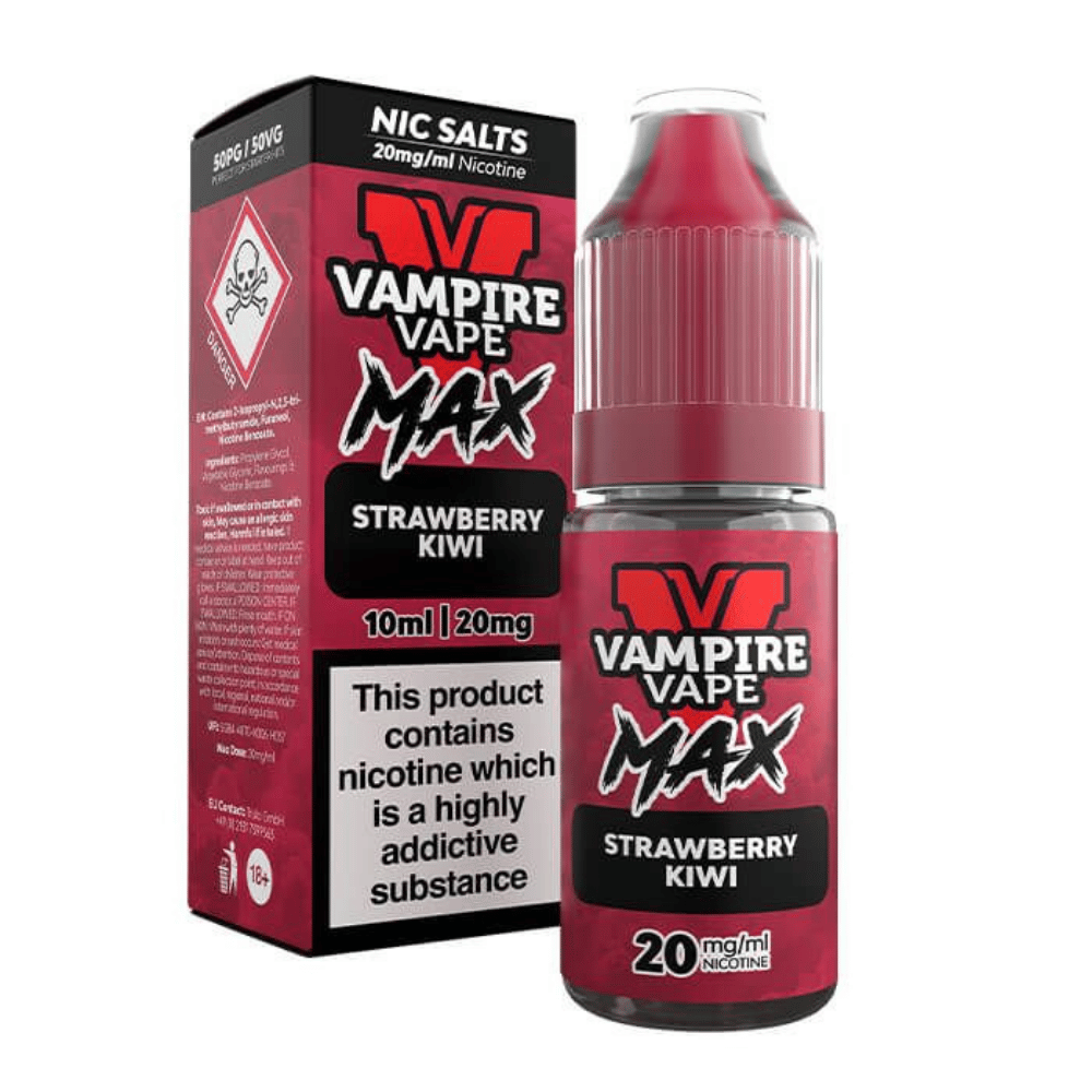 vampire vape strawberry kiwi Strawberry Kiwi Freebase E-Liquid 10ml