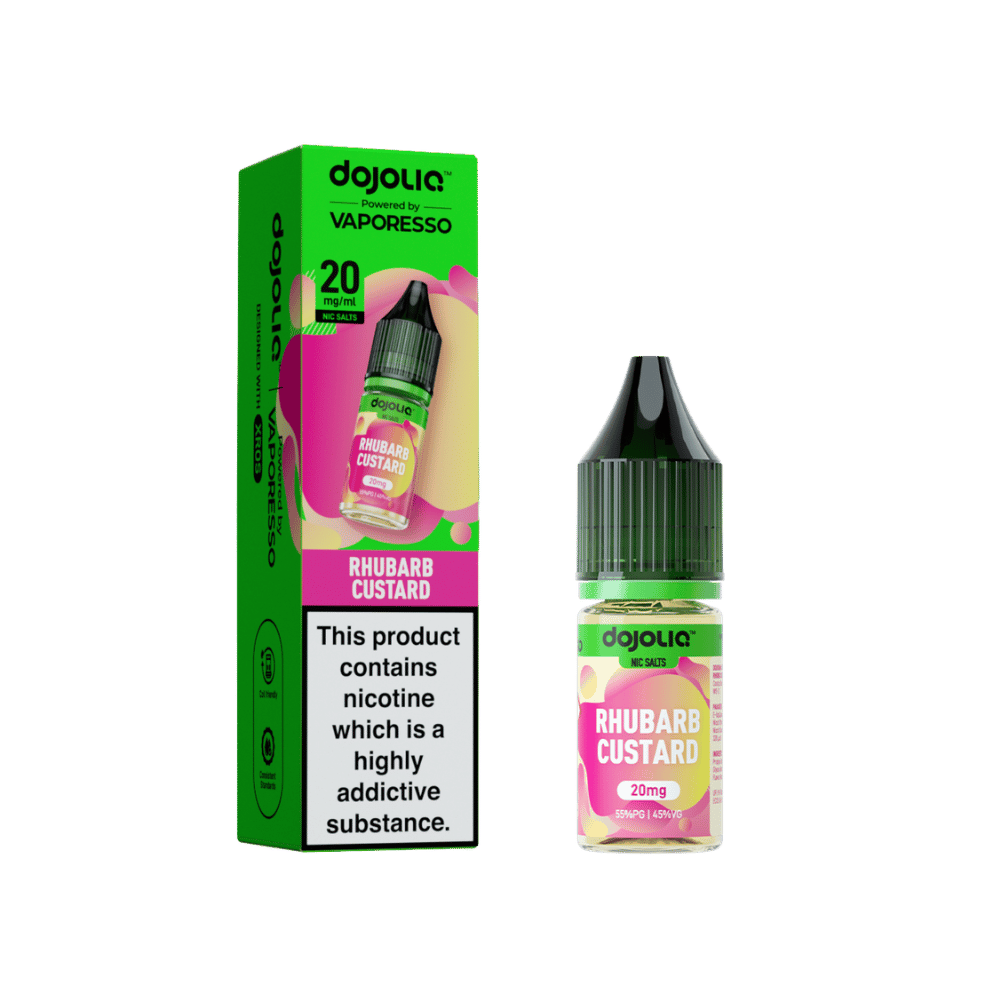 Vaporesso DOJO LIQ Rhubarb Custard Nic Salt