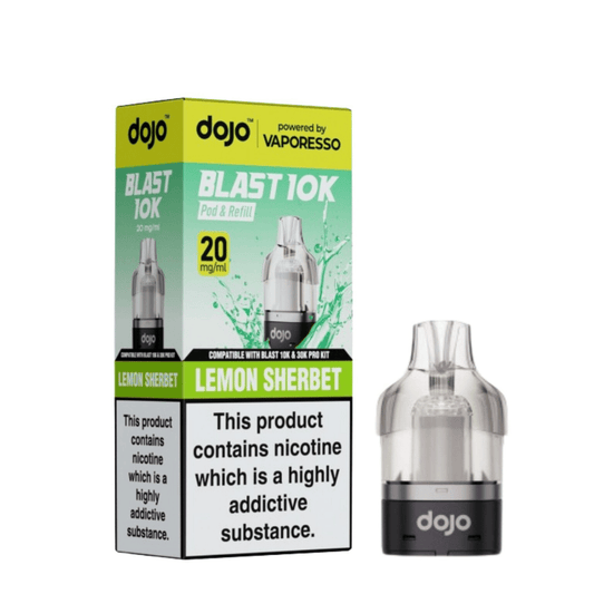 Vaporesso Dojo Blast 10K Prefilled Pod Lemon Sherbet