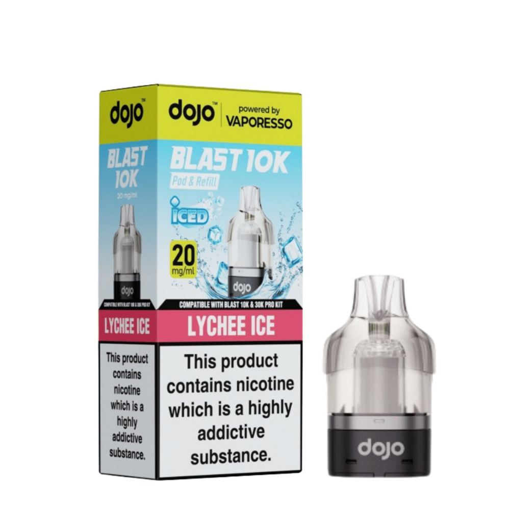 Vaporesso Dojo Blast 10K Prefilled Pod Lychee Ice