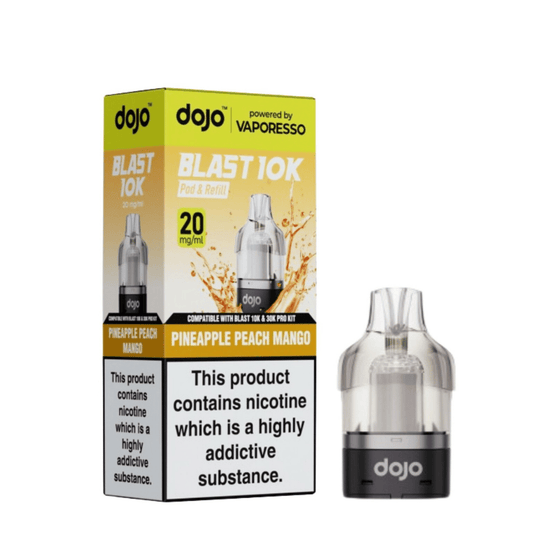 Vaporesso Dojo Blast 10K Prefilled Pod Pineapple Peach Mango