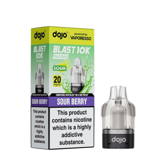 Vaporesso Dojo Blast 10K Prefilled Pod Sour Berry
