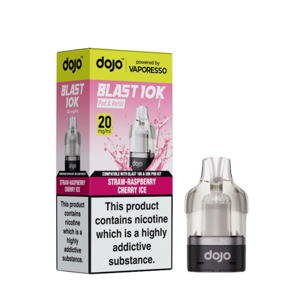 elf bar vape uk Dojo Blast 6000 Sweet Grape Big Puff Prefilled Pod main image 1