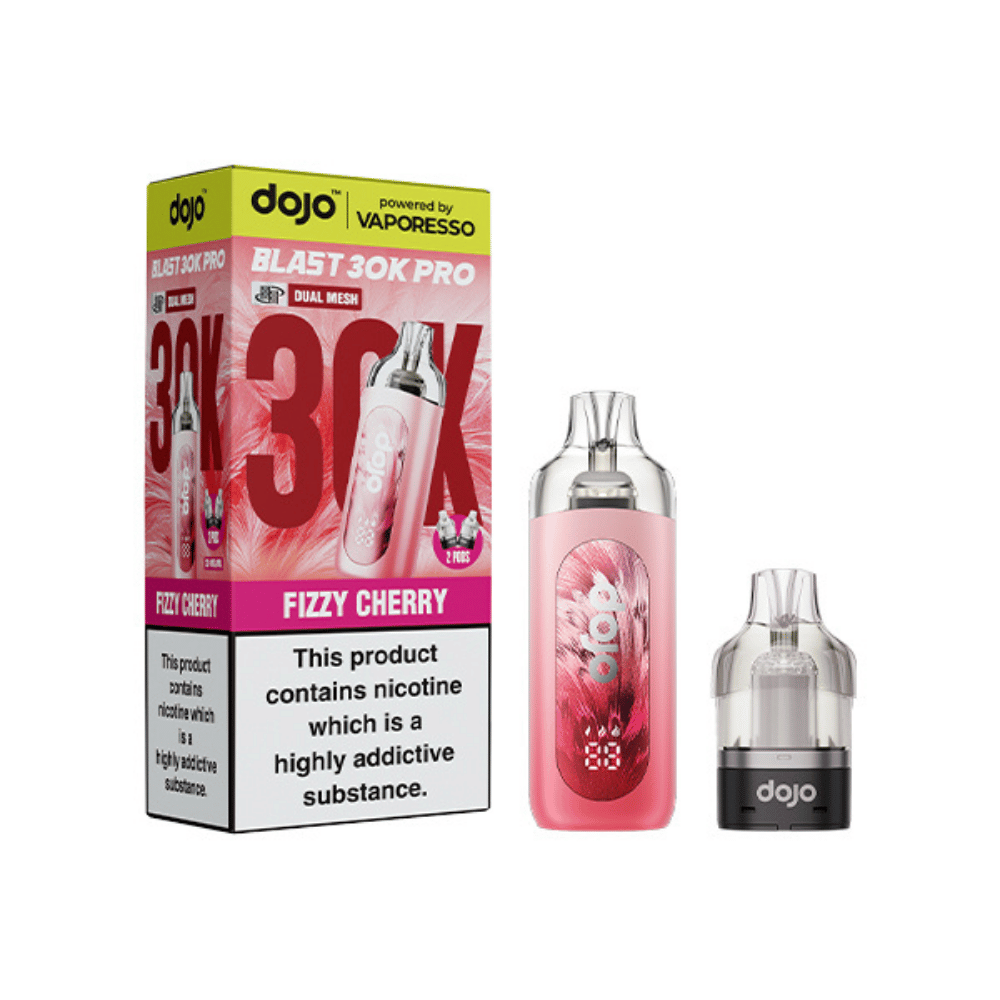 Vaporesso Dojo Blast 30K Pro Prefilled Pod Kit Fizzy Cherry
