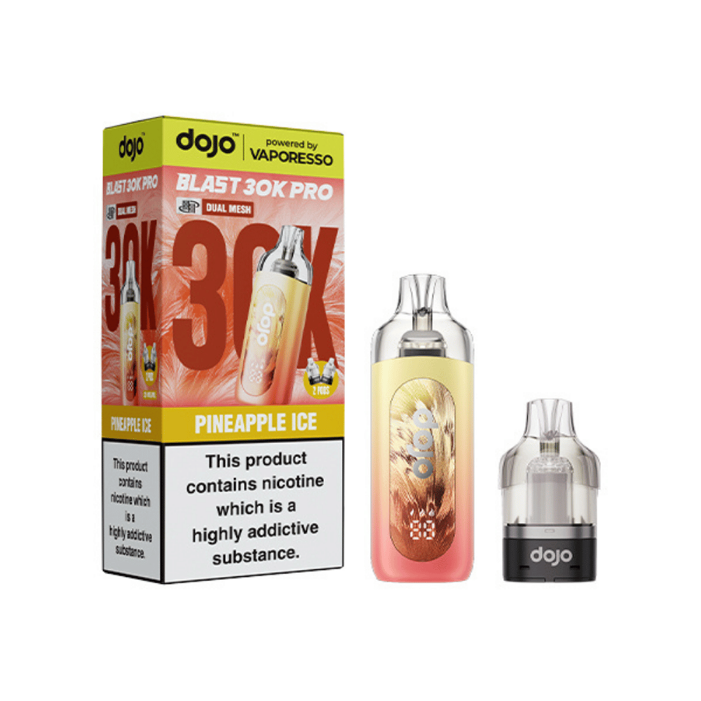 Vaporesso Dojo Blast 30K Pro Prefilled Pod Kit Pineapple Ice