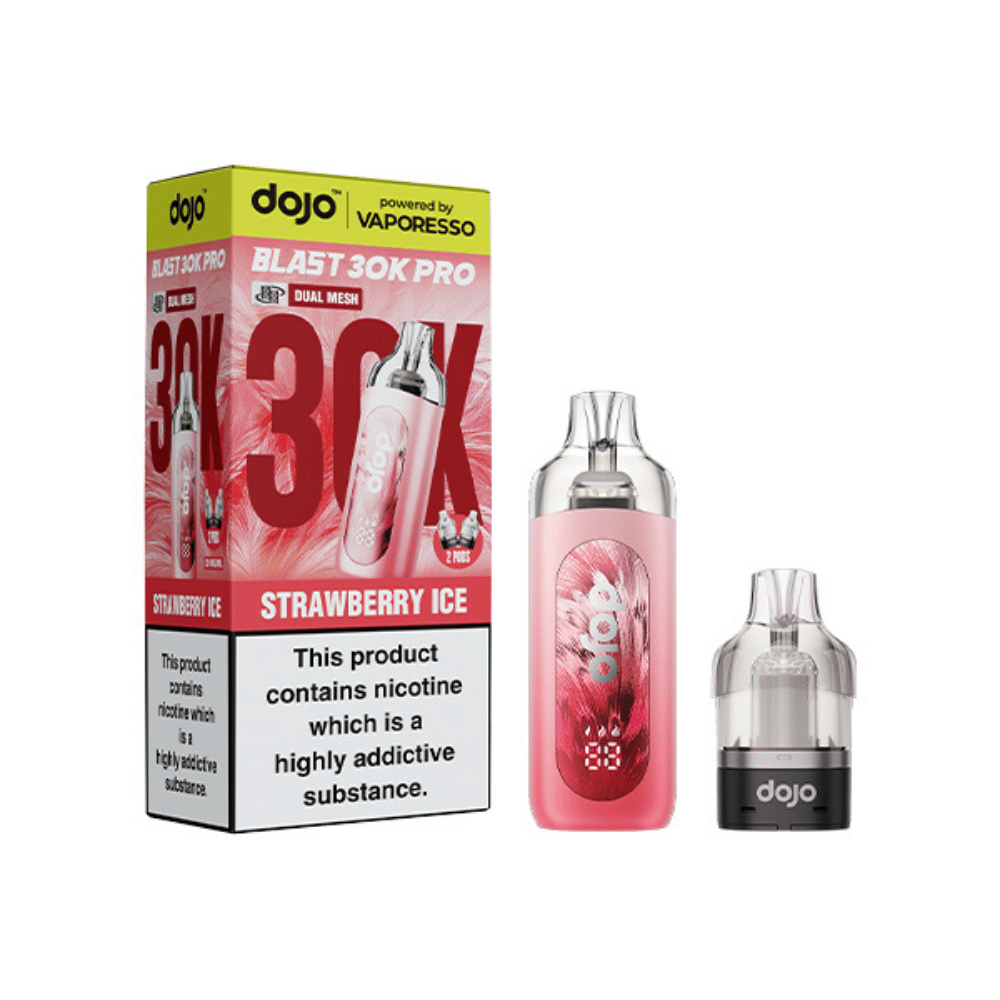Vaporesso Dojo Blast 30K Pro Prefilled Pod Kit Strawberry Ice