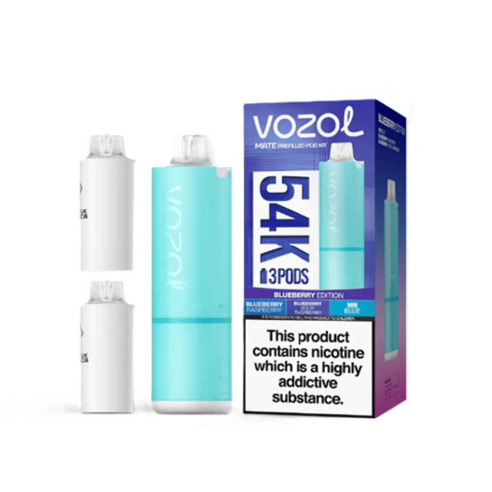 Vozol Mate 54K Prefilled Pod Kit Blueberry Edition