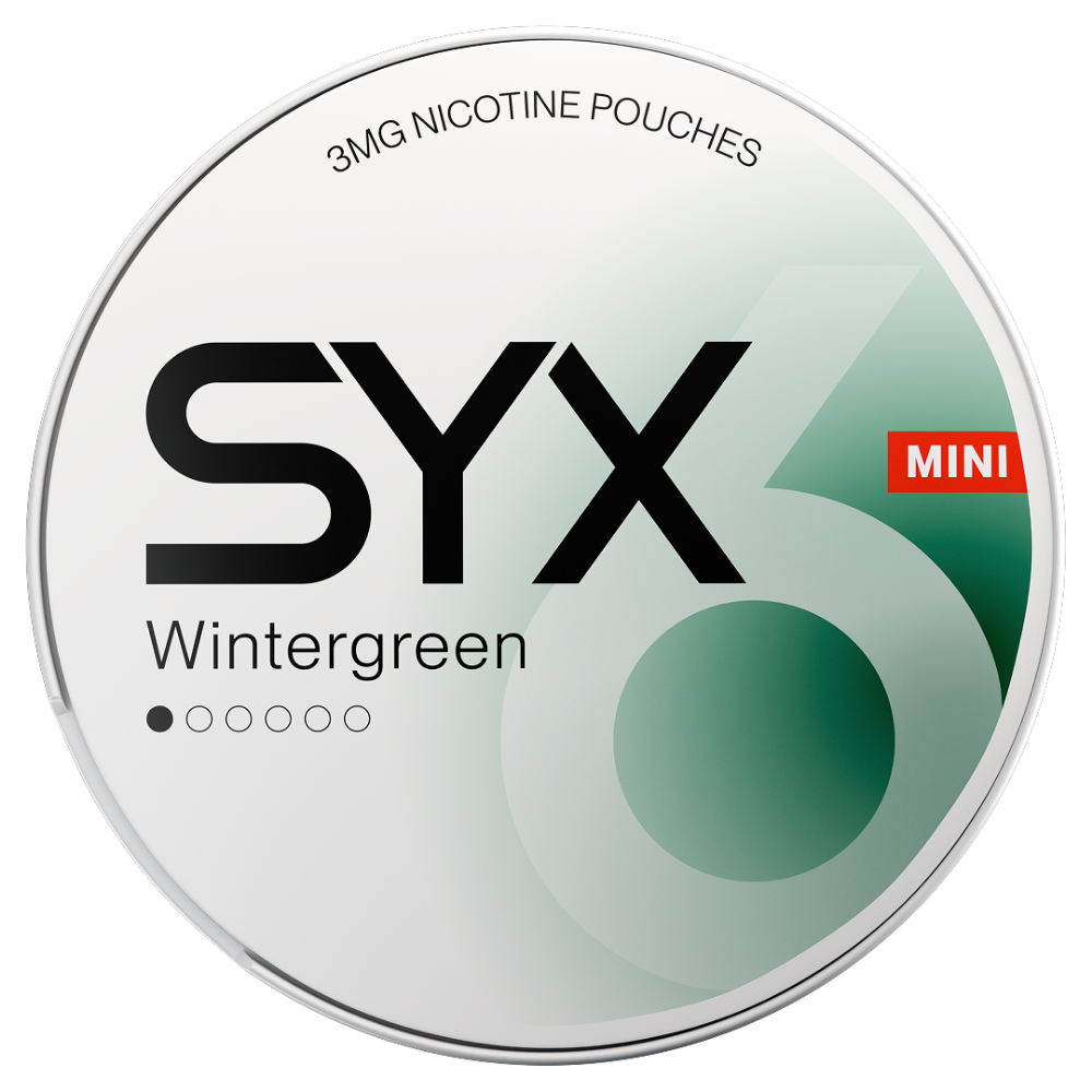 Wintergreen SYX V2.0 Nicotine Pouches