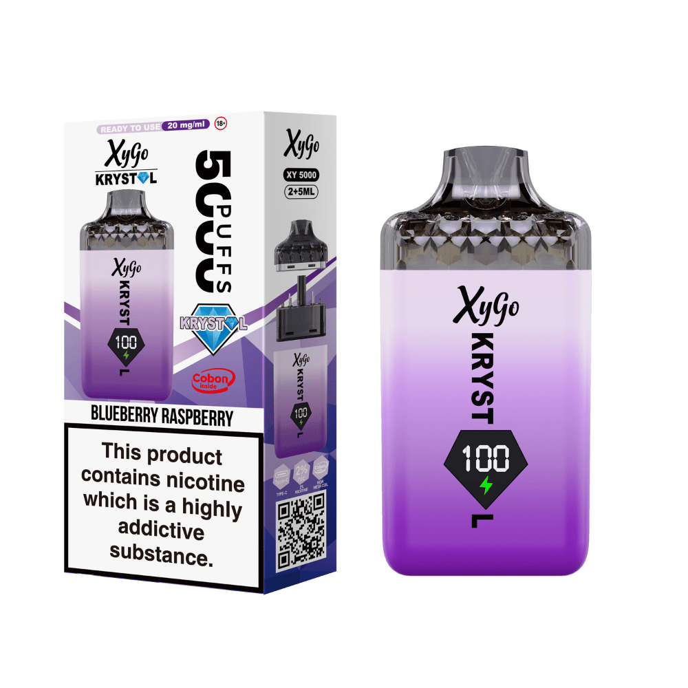 Xygo Krystal 5000 Prefilled Pod Kit Blueberry Raspberry