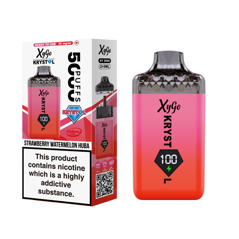 Xygo Krystal 5000 Prefilled Pod Kit Strawberry Watermelon Huba