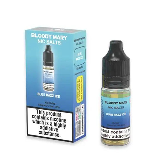 Bloody Mary Nic Salt Blue Razz Ice E Liquid 10ml