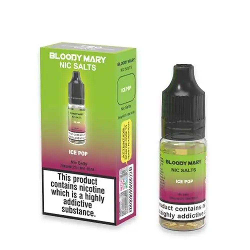 Bloody Mary Nic Salt Ice Pop E Liquid 10ml