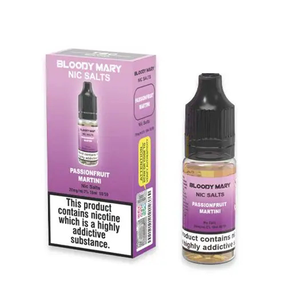 Bloody Mary Nic Salt Passion Fruit Martini E Liquid 10ml