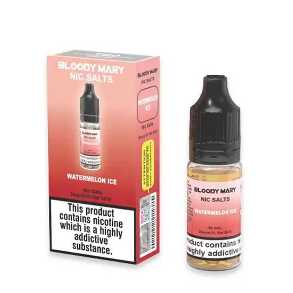 Bloody Mary Nic Salt Watermelon Ice E Liquid 10ml