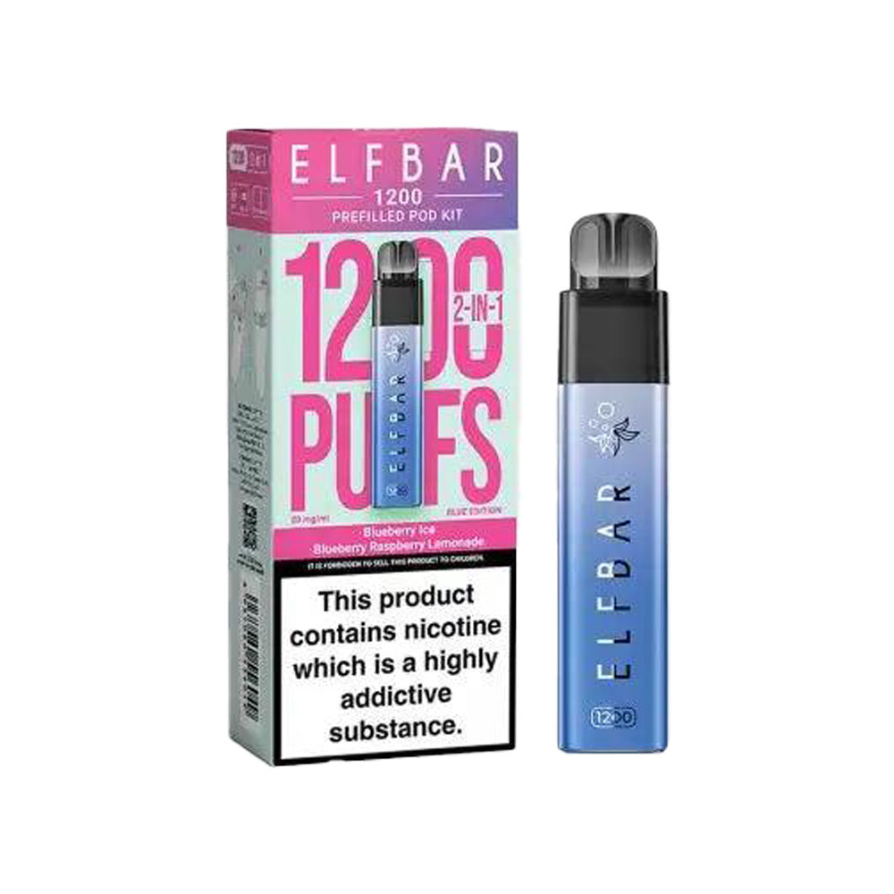 Elf Bar 1200 Blue Edition Pod Vape