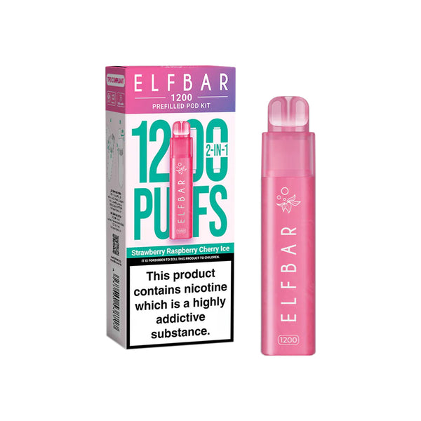 elfbar pods strawberry grape Elfa Pod Strawberry Grape 2% Nikotin 600 Züge (2 Pods) main image 0