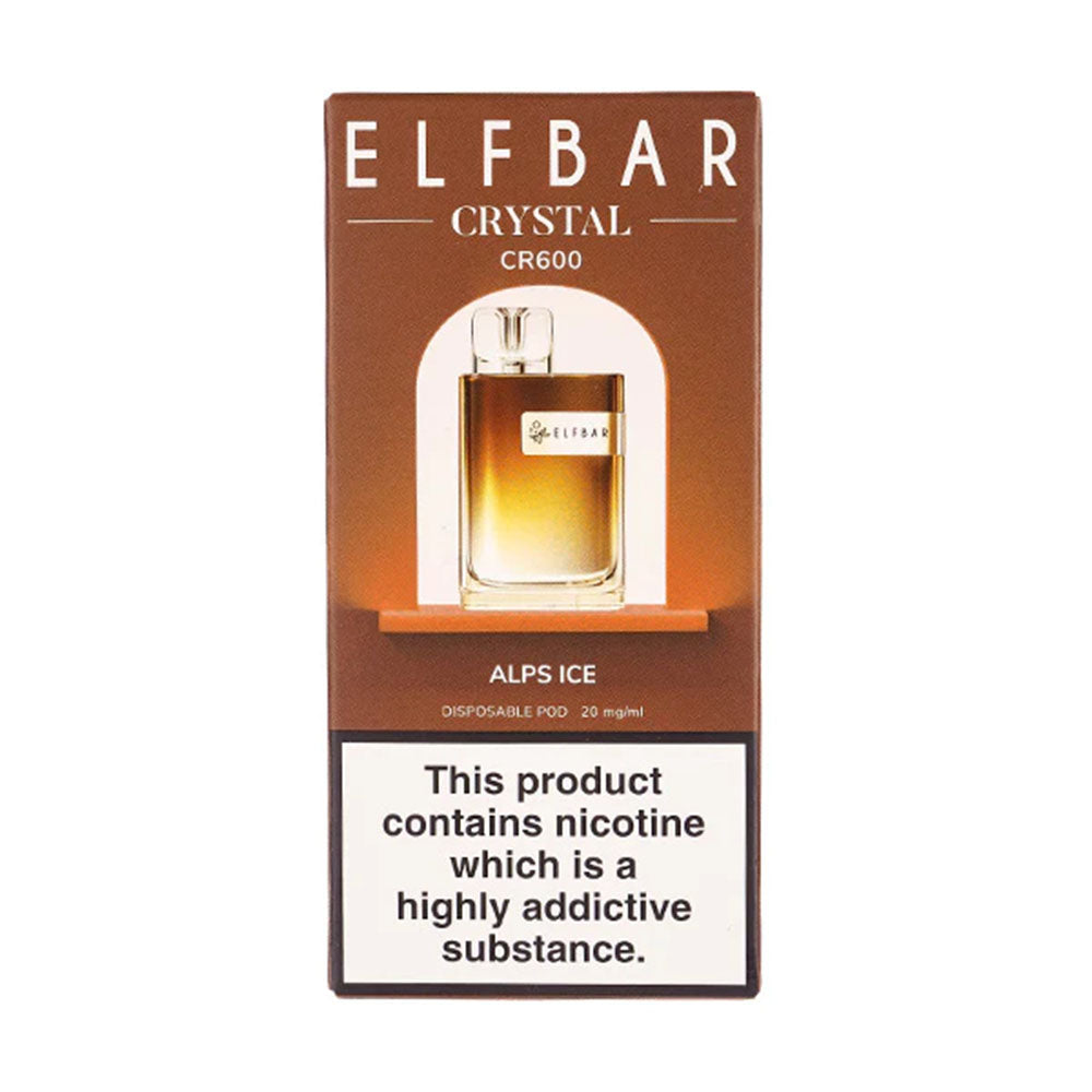 Elf Bar Crystal CR600 Alps Ice Disposable Vape