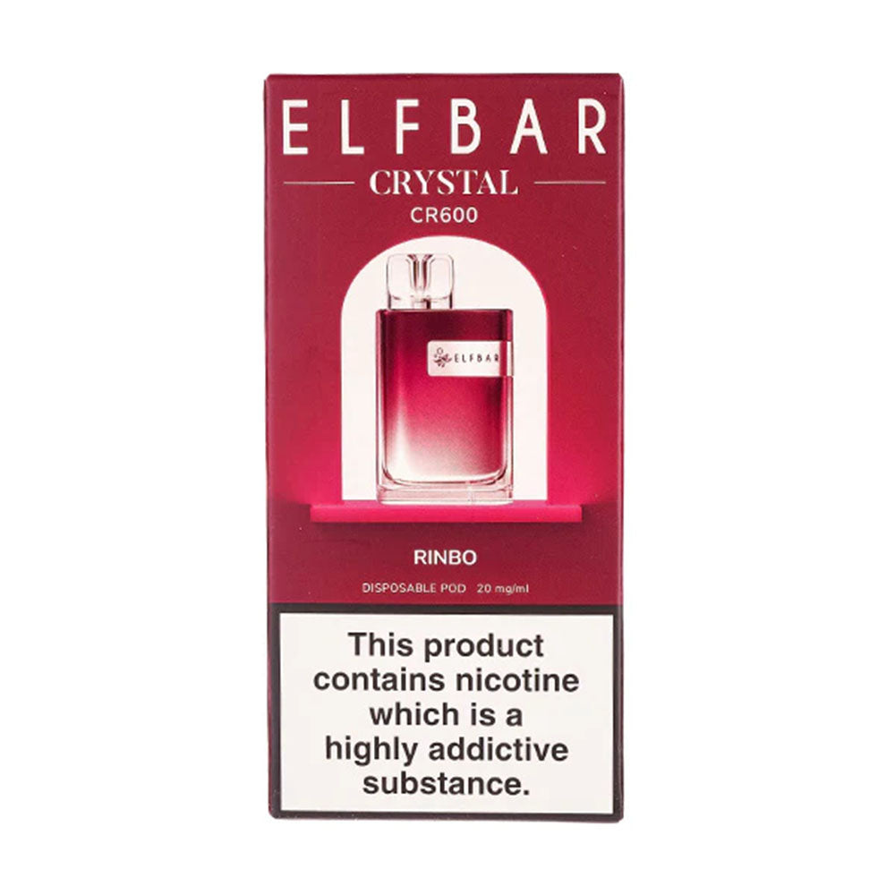 Elf Bar Crystal CR600 Rinbo Disposable Vape
