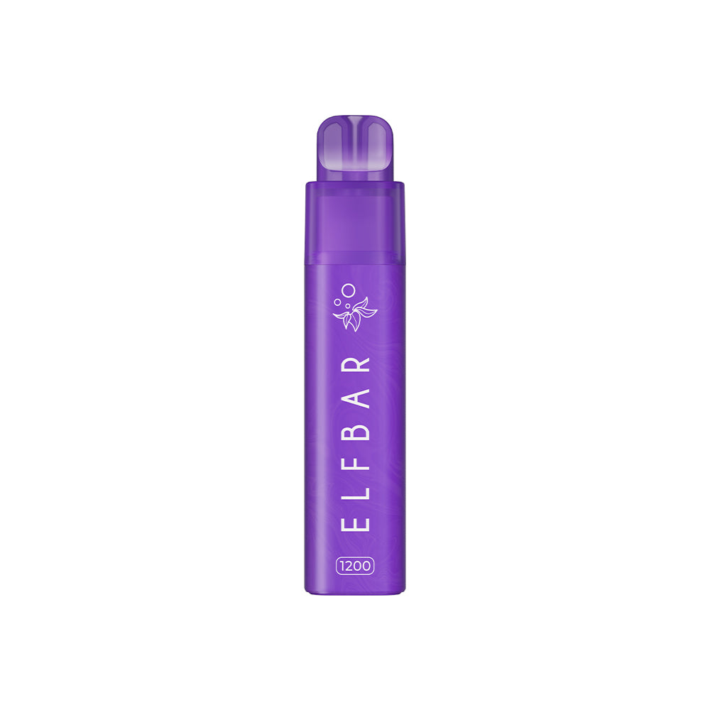 Grape Elf Bar 1200 Puffs Prefilled Pod Kit | Draw Activated Grape Elf Bar 1200 Puffs Prefilled Pod Kit | Draw Activated
