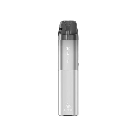 Elf Bar ELFX Refillable Pod Kit Silver