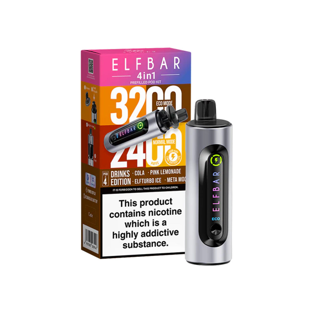 elfbar elfa kaufen Ice Drinks Edition Elf Bar 4 in 1 Prefilled Pods | Pack of 4 main image 1