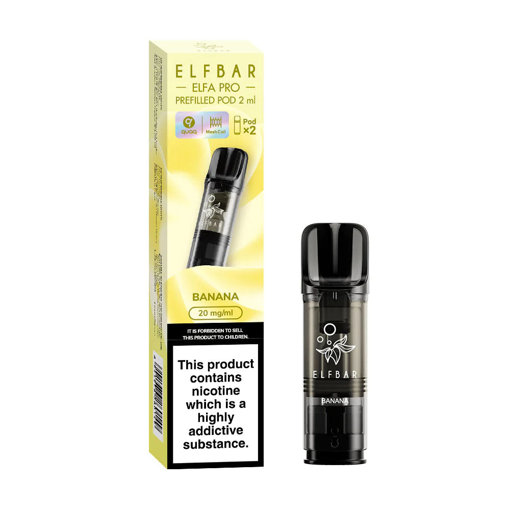 Elf Bar ELFA Pro Banana Pods (2 Pack)