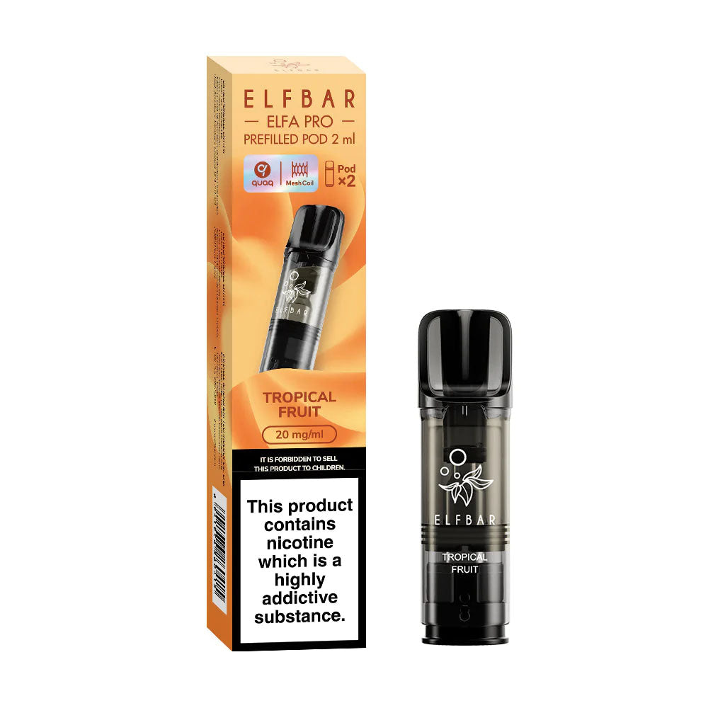 Elf Bar ELFA Pro Tropical Fruit Pods (2 Pack)