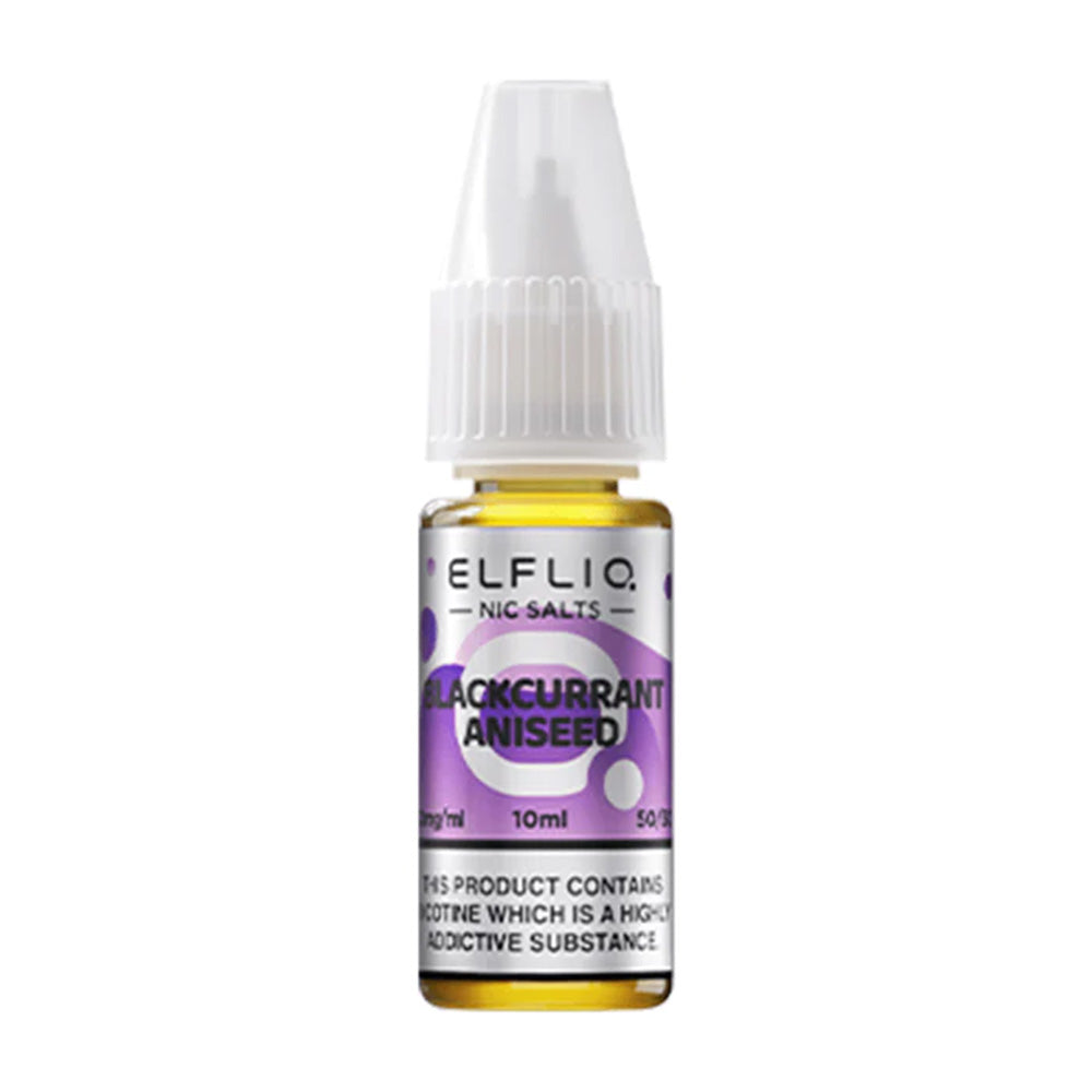 Elf Bar ElfLiq Blackcurrant Aniseed E Liquid 10ml