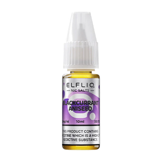 Elf Bar ElfLiq Blackcurrant Aniseed E Liquid 10ml