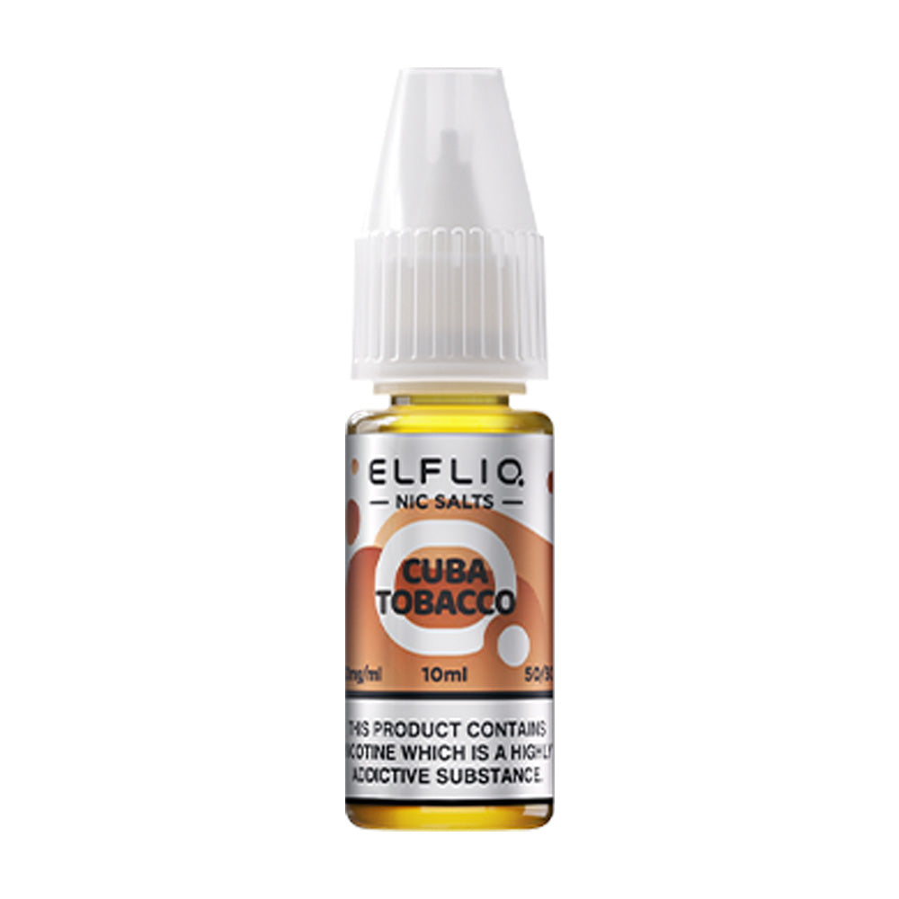 Elf Bar ElfLiq Cuba Tobacco E Liquid 10ml