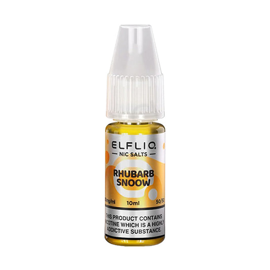 Elf Bar ElfLiq Rhubarb Snoow E Liquid 10ml