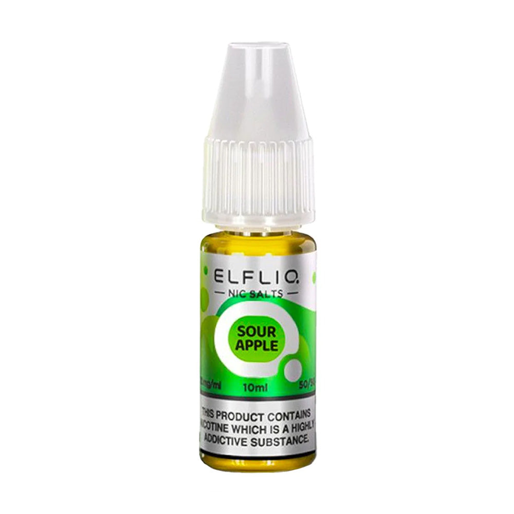 Elf Bar ElfLiq Sour Apple E Liquid 10ml