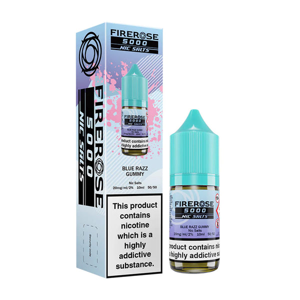 Elux Firerose 5000 Nic Salt Blue Razz Gummy