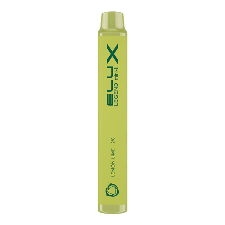 Elux Legend Mini II Lemon Lime Disposable Vape Free UK Delivery