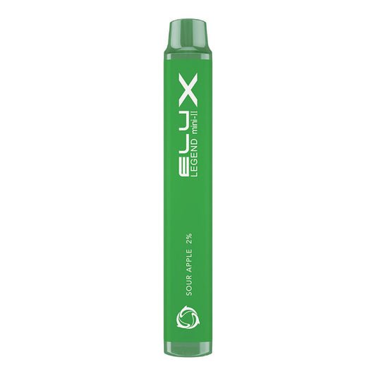 Elux Legend Mini II Sour Apple Disposable Vape